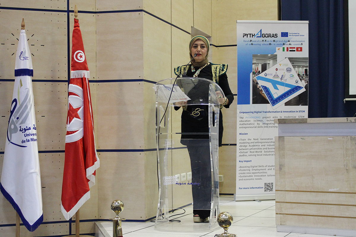 Speech from Professor Saoussen Krichen, Director General of the Computing Center of Khawarizmi