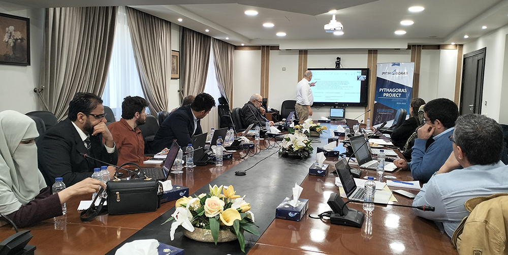 First physical consortium meeting of Pythagoras Erasmus+ project, AASTMT - Egypt