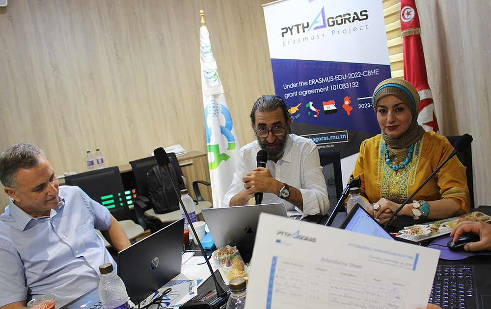 Second physical consortium meeting, Computing Center of Khawarizmi, CCK - MHESR, Tunisia