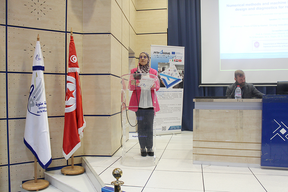 Second physical workshop of Pythagoras Erasmus+ project, University of Manouba, Tunisia