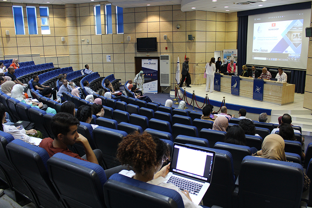 Second physical workshop of Pythagoras Erasmus+ project, University of Manouba, Tunisia